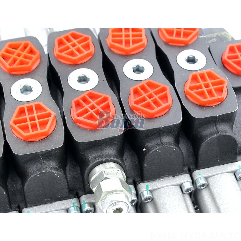 SD8 5-Spool Hydraulic Directional Valve | Factory Direct & Customizable detail image